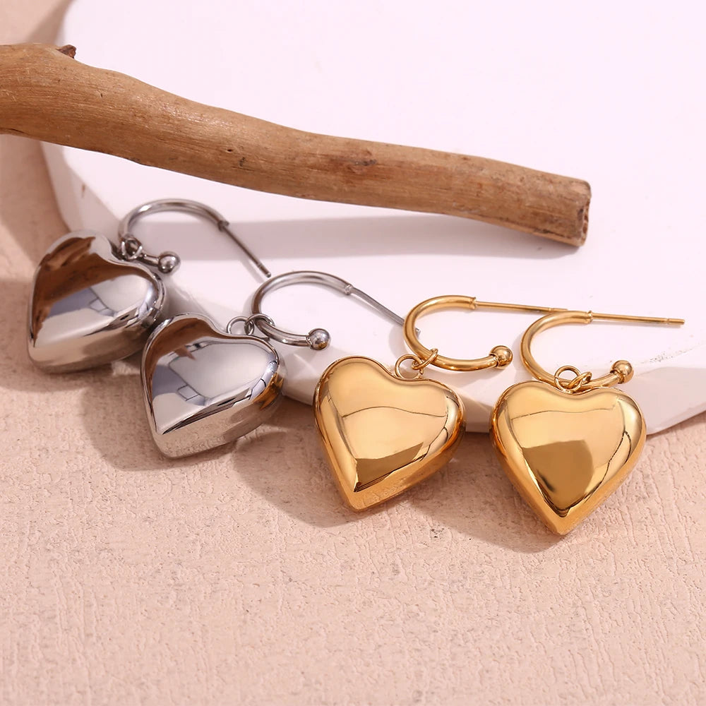 Arianna Heart Earrings