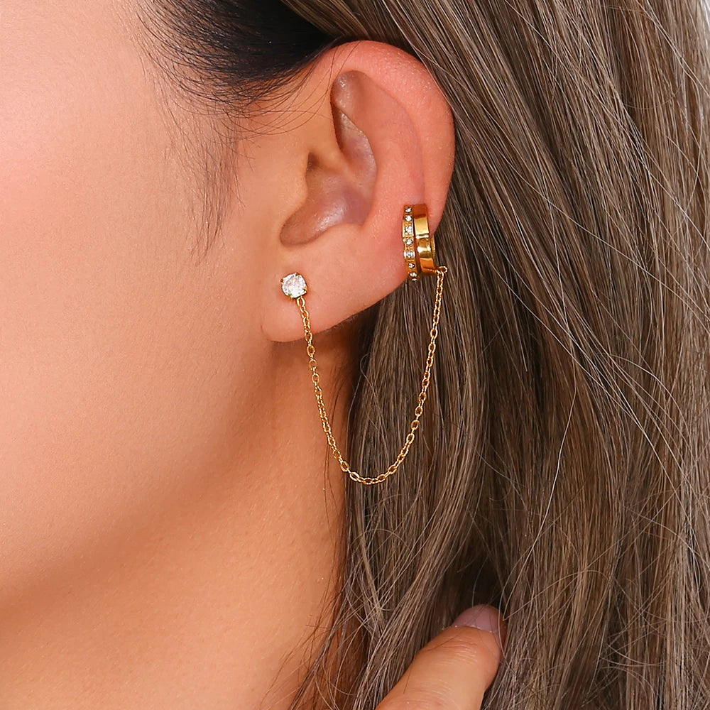 Cassandra Cuff Earrings