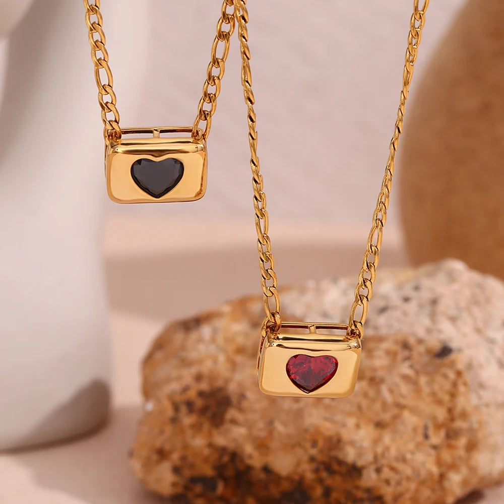 Celine Heart Necklace