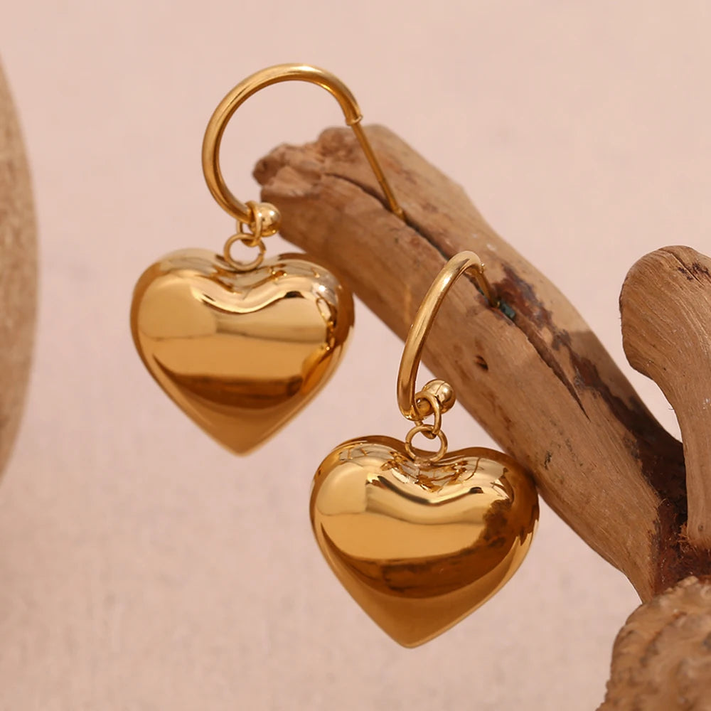 Arianna Heart Earrings