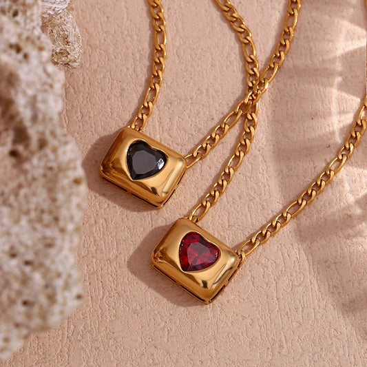 Celine Heart Necklace