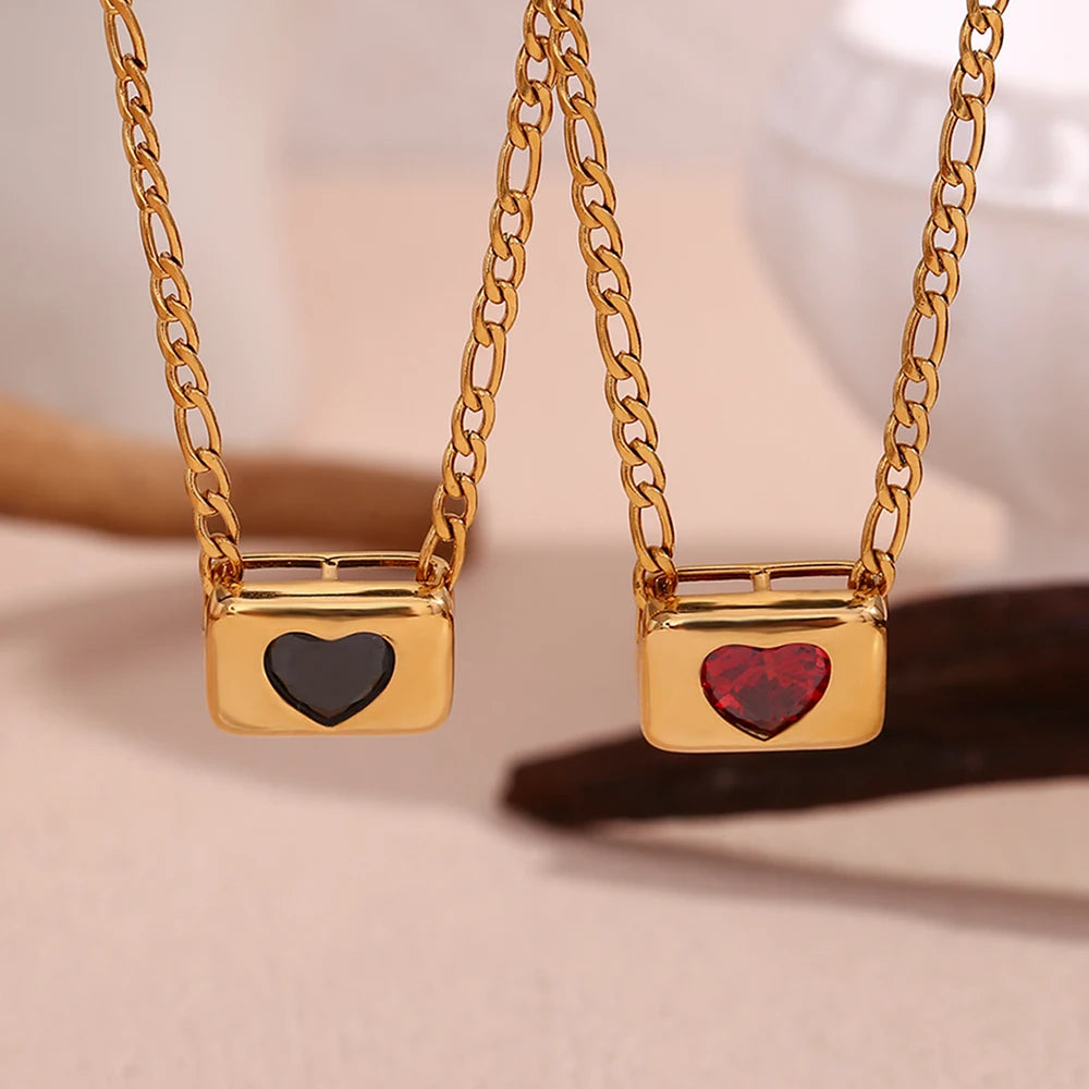 Celine Heart Necklace