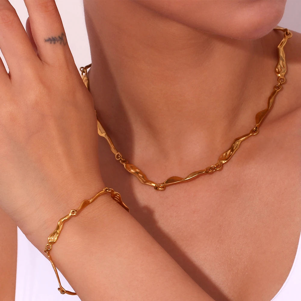 Irregular Liquid Chain Set